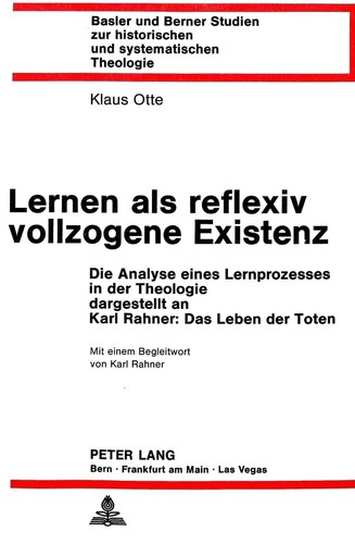Lernen als reflexiv vollzogene